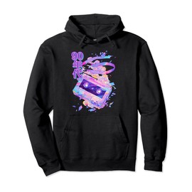 Retro 90s Cassette Tape Y2K Pastel Aesthetic Anime Vaprowave Pullover Hoodie