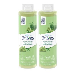St. Ives St Ives Tea Tree Lemongrass Purifying Body Wash Pack of 2 11 Fl Oz