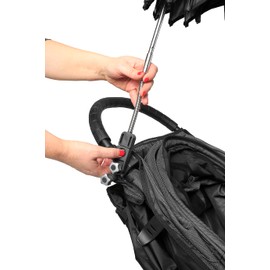 Universal Parasol Holder, Parasol Holder with Spring (26.5 cm), Wheelchair, Golf Cart Parasol Holder, Parasol Holder for Baby Carriage, Beach Chairs