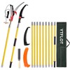 YTFLOT 2-32 Feet Pole Saws For Tree Trimming Manual Pole