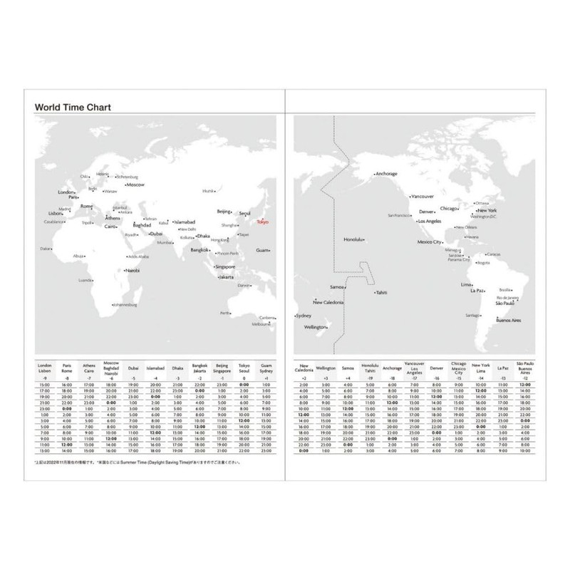 MARK'S 2024/2025 Pocket Diary B6 Vertical, Colours, Orange: From October