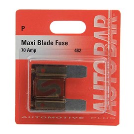Autobar 482 Maxi Blade Fuse 70 Amp Starter Motor Ignition Relays Application