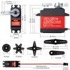 25KG High Torque RC Servo, Miuzei Waterproof Servo Motor Compatible