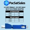 PacSatSales - SC to LC Adapter - 5 Pack -