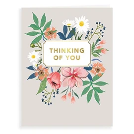 Avant Garde Studios Thinking of You Card Thinking Of You - 8 x 6 inches