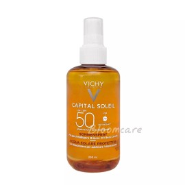 Vichy Ideal Soleil Protective Tanning Water SPF50 200ml