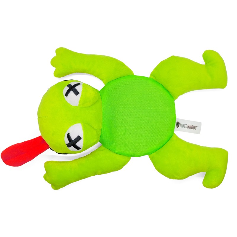 MotoBuddy Motorcycle Kickstand Pad. Universal Fit. Large. (Flattened Frog)