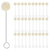 Pack of 30 Wool Daubers, Wool Daubers Ball Brush, Wool