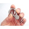 Tungyi Titanium Carabiner Keychain Clip, Small Metal Snap Clips, EDC