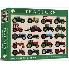 Tractors Through The Ages Collection 1000 Piece Puzzle Jigsaw