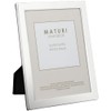 Unity 2.5 x 3.5-inch Flat Edge Photo Frame, Silver Plated