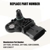 X AUTOHAUX Distributor Absolut Pressure Sensor MAP Sensor 2411528 2410422