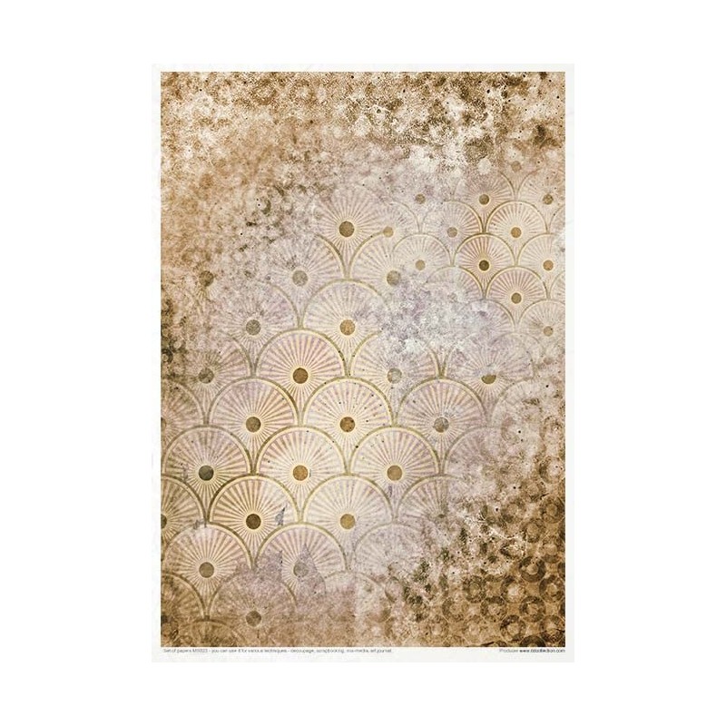 ITD Collection -Scrapbooking Package A4 Accessories Decoupage Set Scrapbook Paper