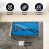 Hathaway Breakout 40-in Tabletop Billiards Set for Dining or Game
