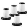 Vacuum Cleaner Original Filter, 4 Pieces Washable HEPA Filter for