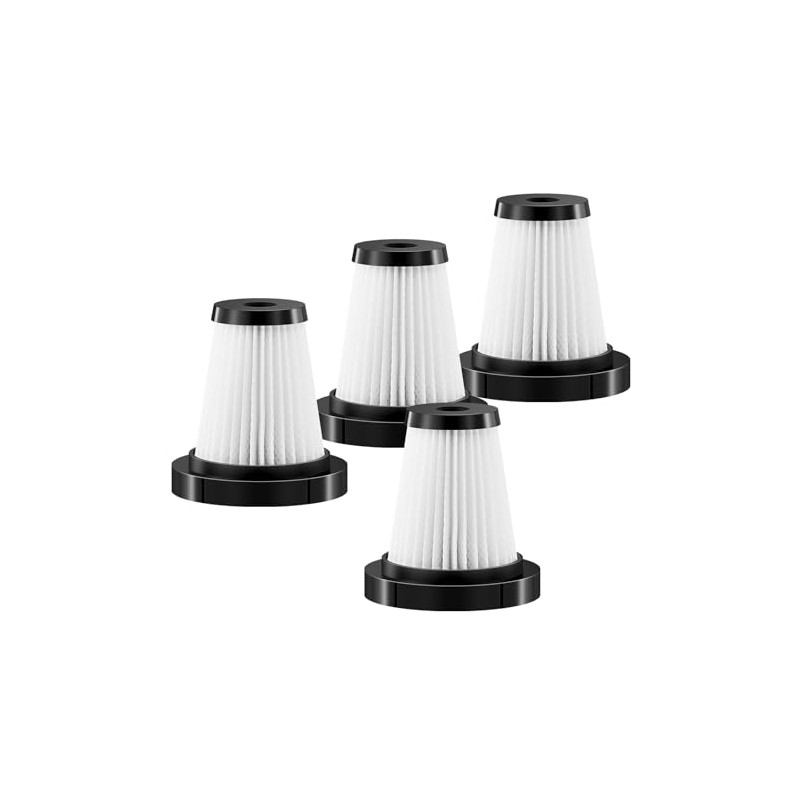 Vacuum Cleaner Original Filter, 4 Pieces Washable HEPA Filter for