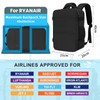 Cmezevi Cabin Bags 40x20x25 for Ryanair, Small Underseat Carry-ons Bag
