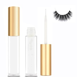 Lash Glue, Eyelash Glue Bond, Transparent Eyelash Glue for Eyelashes, Clear Latex-Free Eyelash Glue, Strong Hold, False Eyelash Glue for Strip Eyelashes