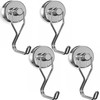 Homion Magnetic Hook, Stainless Steel, Rust Free, Includes Magnets, Vertical