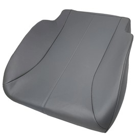 WFLNHB Artificial Leather Front Driver Side Bottom Seat Cover Gray Replacement for International 4200 4300 4400 Air Ride 2001-2007
