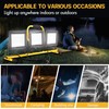 22000 Lumen Work Lights with Stand, 3 Head Portable LED