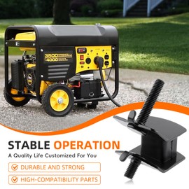 GoaMotors 4 Pack Anti Vibration Rubber Mounts Fit for Honda EB2200 EG1400 EG2200 EB5000 EB6500 Engines Replaces 68325-899-000 68325-ZC2-000