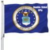Air Force Crest Emblem Flag 3x5 Outdoor Double Sided Heavy