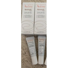 Avène 2x Avene RETRINAL EYE CONTOUR Cream w/ Hyaluronic Acid 2mL Each Sample IN BOX
