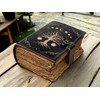 SH SHIFAA HANDICRAFT Tree of Life Grimoire leather journal, Printed