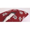 Herb Pillow "8 Herbs" 30 x 20 cm "Blume-Edelweiss" +