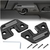 Sun Visor Repair Kit Visor Mounting Clips Aluminum Black Sun