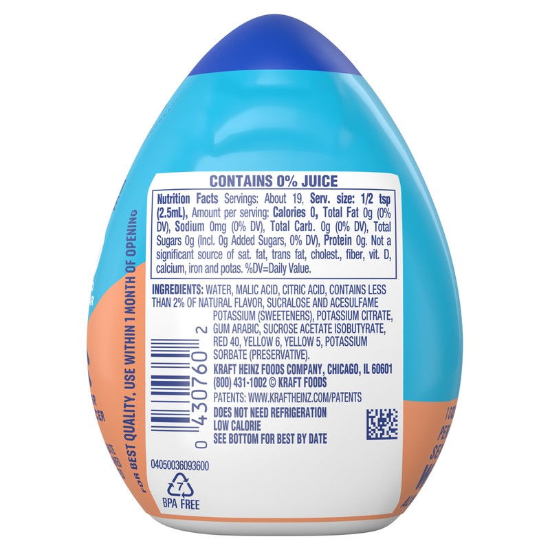 MiO Liquid Water Enhancer, Peach Mango, 1.62 Ounce (Pack of