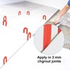 SDLDEER Pack of 400 Joint Spacers, 3 mm, U-Shape Spacers,