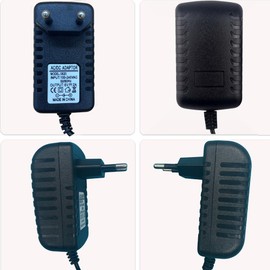 24 W Charger Compatible with Small Electronic Devices AC to DC 4.2 V 1 A Power Supply, Plug 5.5 mm x 2.5 (2.1) mm, Plug EU
