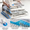 Owfeel 16 Pack Travel Vacuum Bags With Wireless Pump, Portable