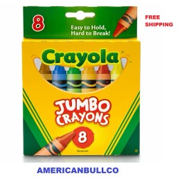 Crayola Jumbo Crayon Set, 8-Colors