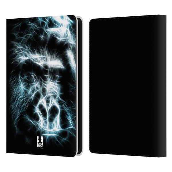 Head Case Designs Gorilla Wildfire Leather Book Wallet Case Cover
