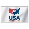 USA Wrestling Flag Logo Sports flag 3x5 FT, double sided