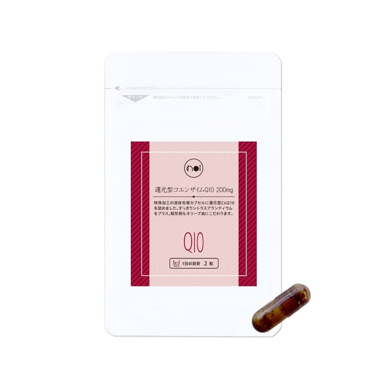 noi Reduced Coenzyme q10 [New Special Capsule Processing] Kaneka 200mg