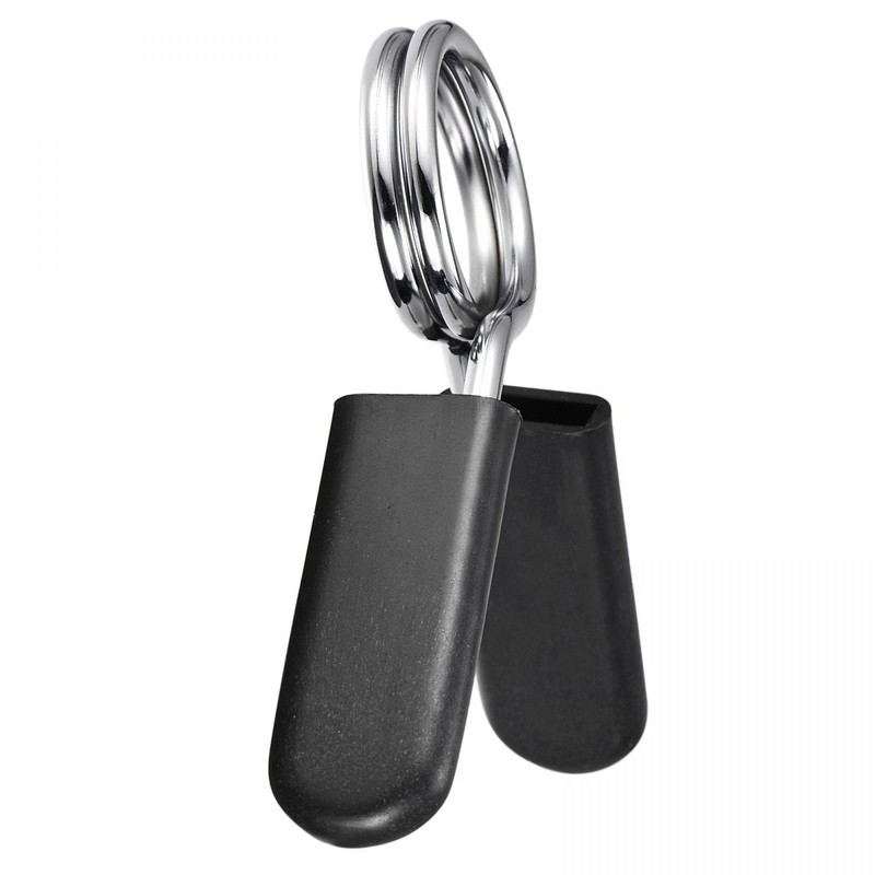 sourcing map Spring Clip Collars, 4pcs 24mm Gym Weight Bar