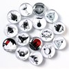 Cosylove Pack of 16 Fridge Magnets, Crystal Glass Fridge Magnets