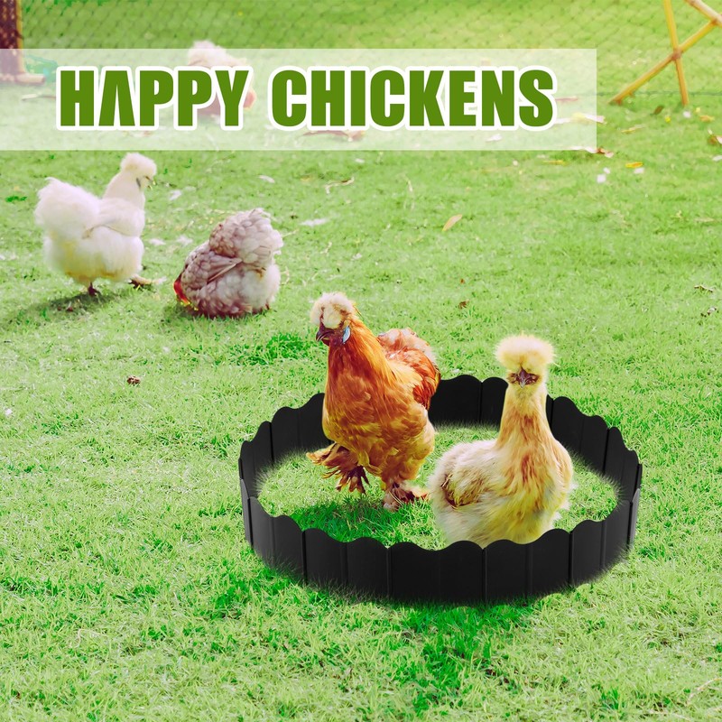 Colingmill 1 Set Chicken Dust Bath Tub Coop Lime Accessories