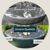 Rain barrel net with elastic band for firm hold, better