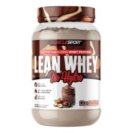 Whey Protein Musclesport Iso-Hydro Lean Whey de Nutella, 910 g                                                                                        