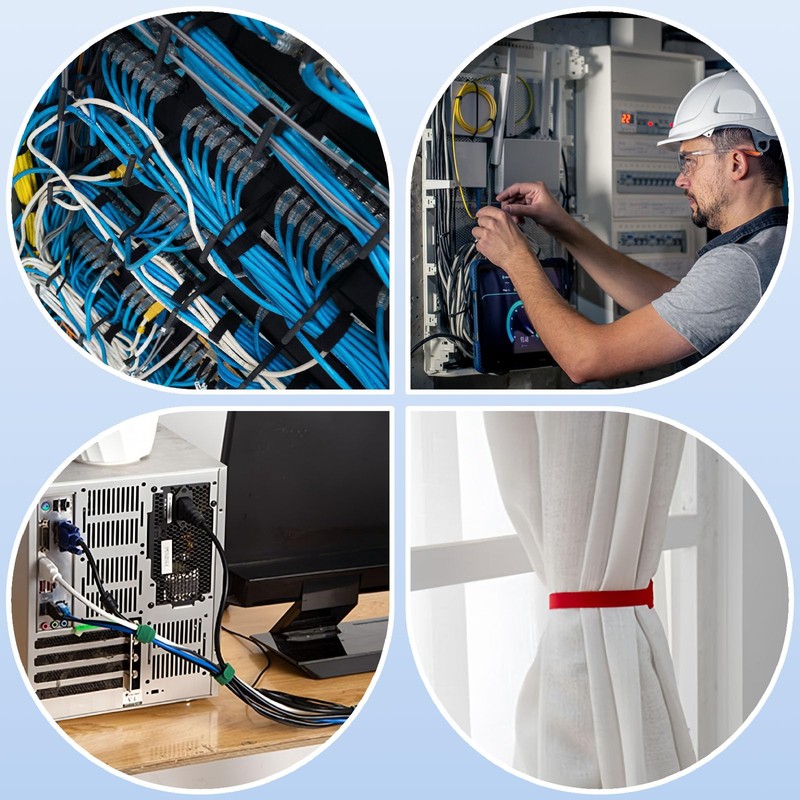 Cable Ties Resealable Tape Roll (15 cm x 12 mm)