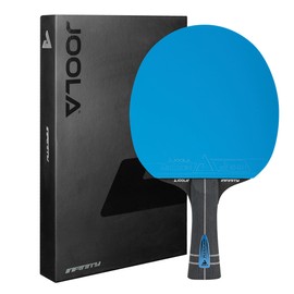 JOOLA Table Tennis Bat Infinity ITTF Approved Professional Carbon Table Tennis Bat for Advanced Players - with High-Tech Fibre, Fibreglass 7 Layer Bat Blade