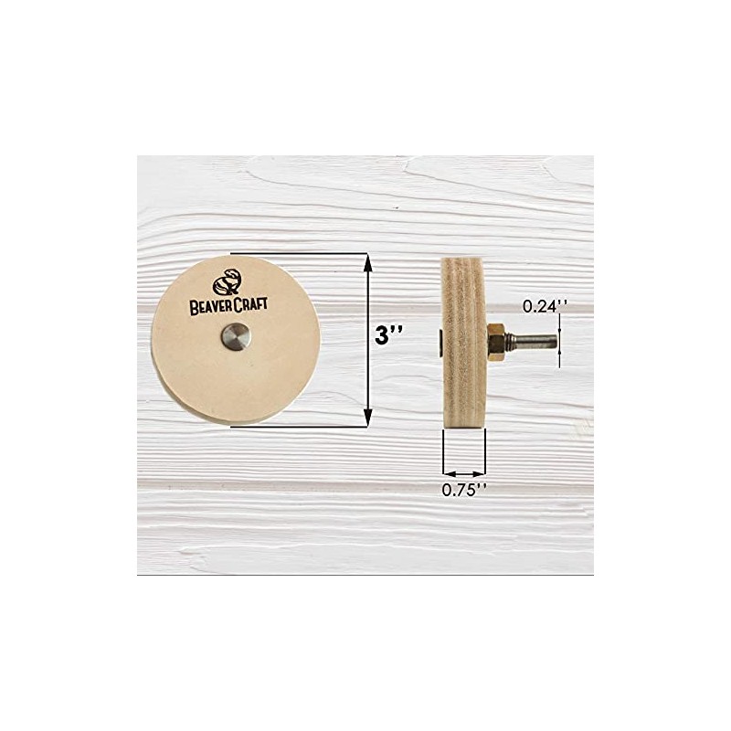 BeaverCraft Rueda de afilado de cuchillos 2.8 in PW1 -
