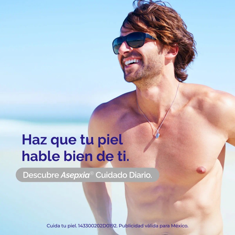 Jabón en barra Asepxia Cara y cuerpo 100 g