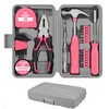 24 PCS Pink Tool Kit for Women Ladies, Home Small