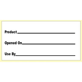 200 Use by Stickers Food Labels. Product Rotation Labels. Hygiene Stickers for Food 50 x 25mm.